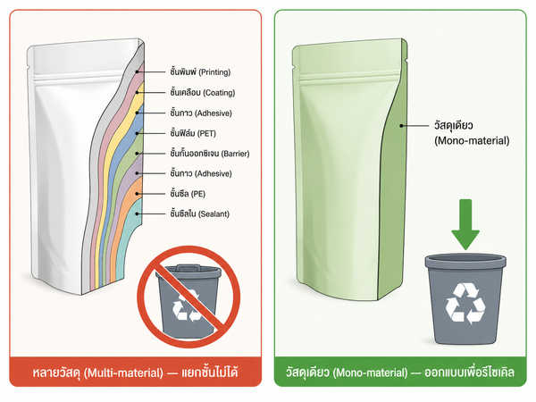 Mono-material Recycling Trend